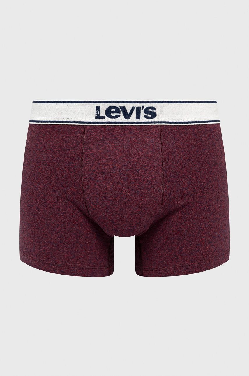 Levi's Boxeri bărbați culoarea maro 37149.0401-red - Pled.ro