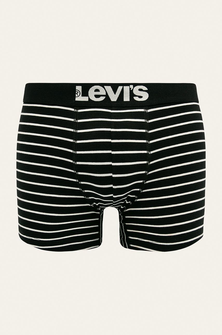 Levi's Boxeri (2-pack) 37149.0212-jetblack - Pled.ro