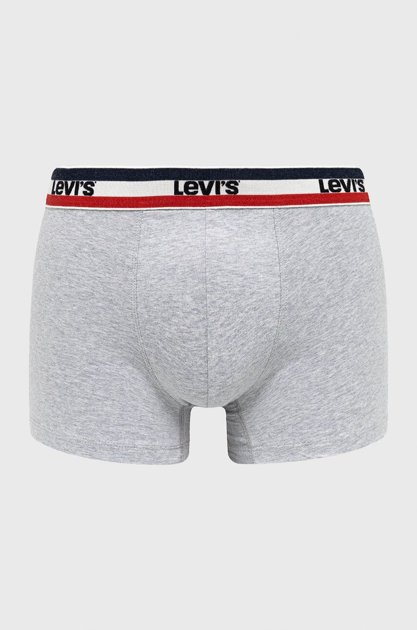 Levi's Boxeri bărbați culoarea albastru marin 37149.0542-navygreyme - Pled.ro