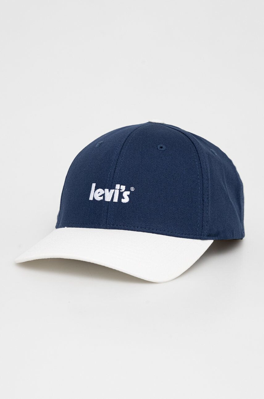 Levi's căciulă culoarea bej D5459.0009-36 - Pled.ro