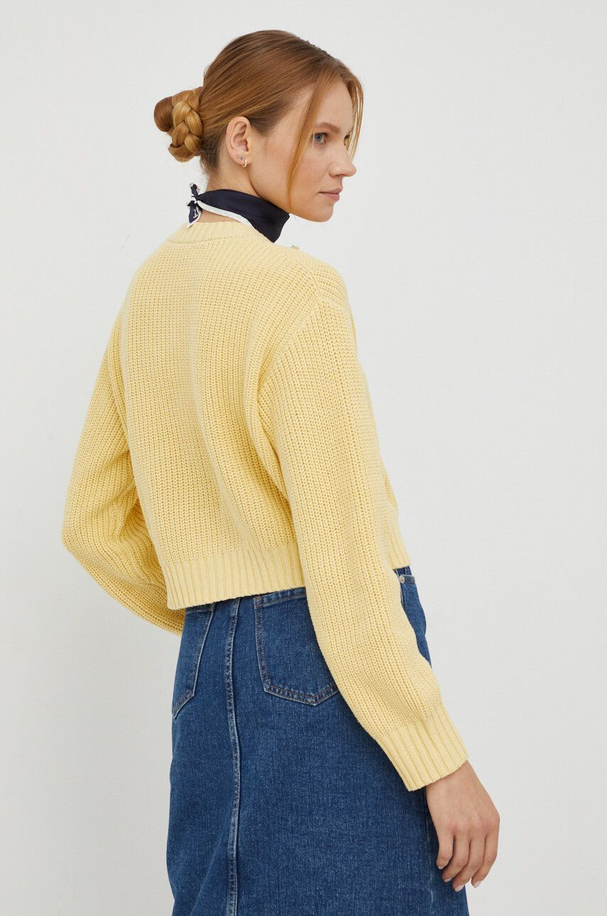 Levi's cardigan femei culoarea galben - Pled.ro