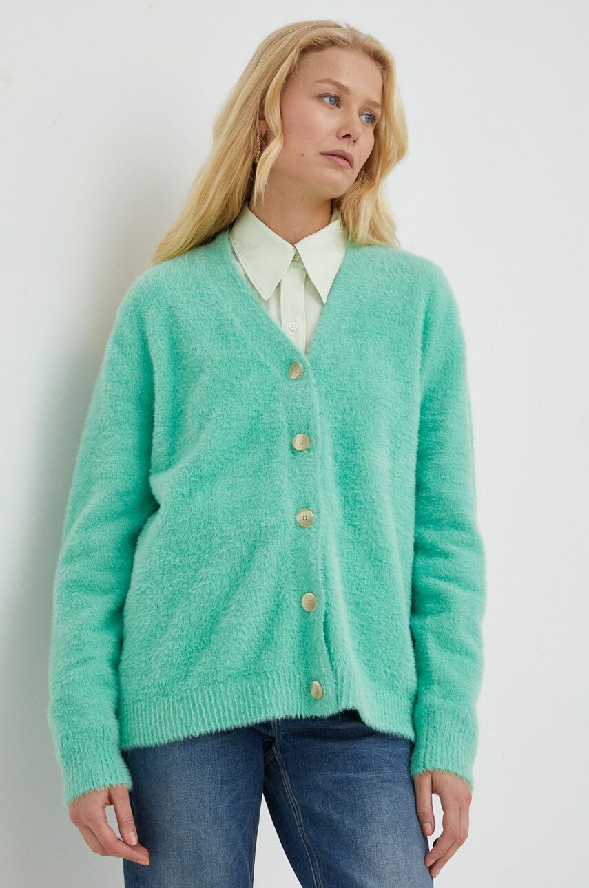 Levi's cardigan femei culoarea verde light - Pled.ro