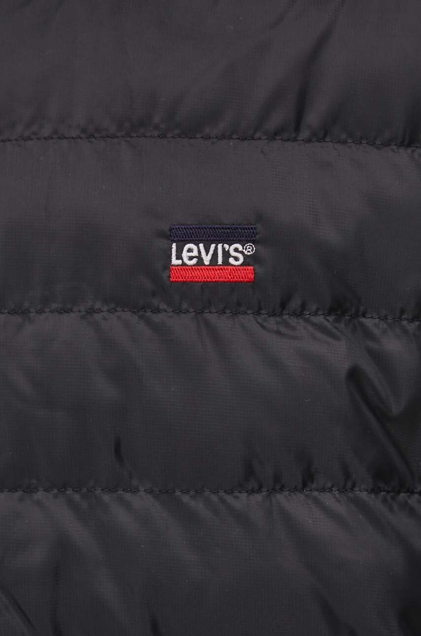 Levi's geaca barbati culoarea negru de tranzitie - Pled.ro