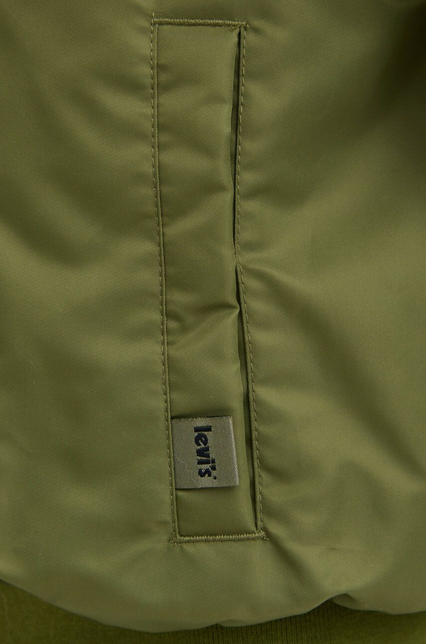 Levi's geaca femei culoarea verde de tranzitie - Pled.ro