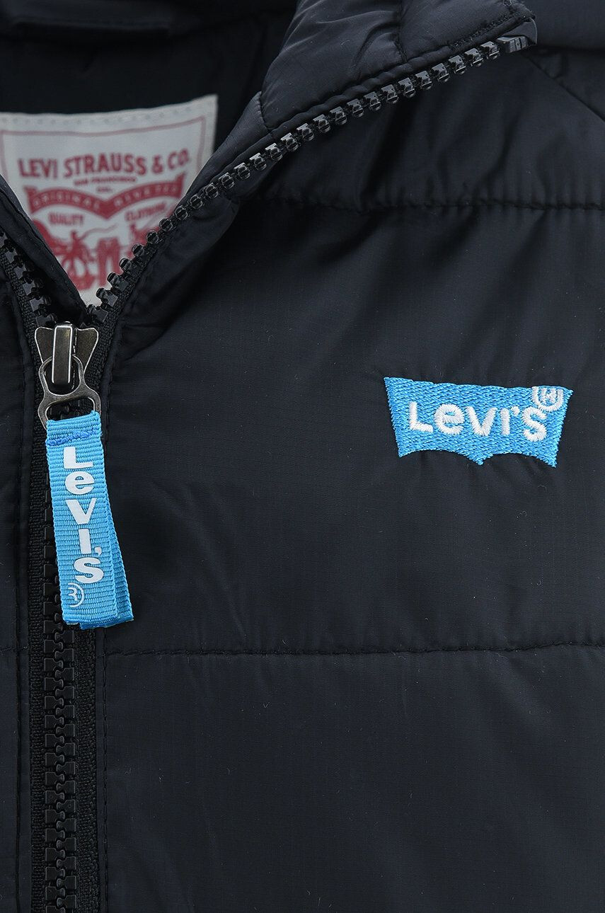 Levi's geaca copii culoarea negru - Pled.ro