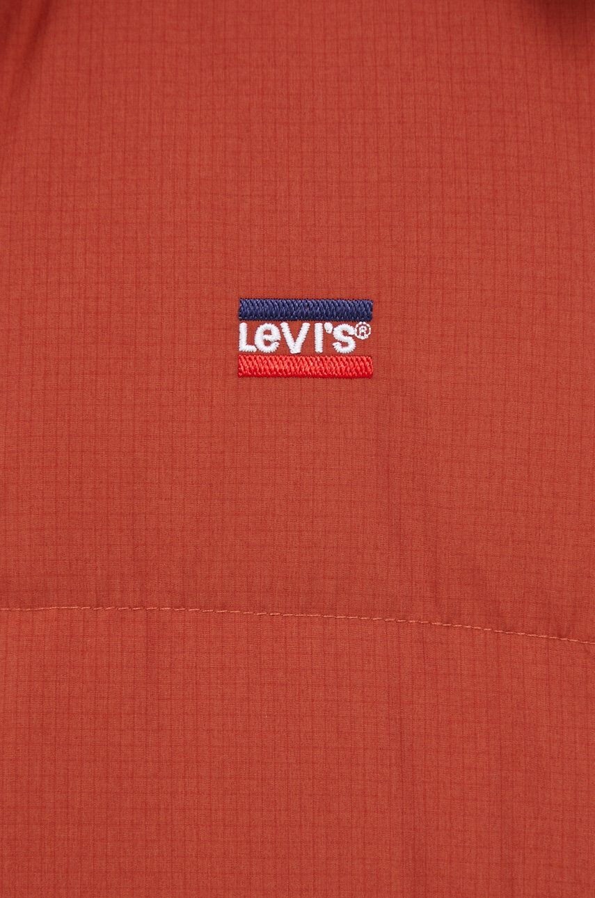 Levi's geaca de puf femei culoarea bej de iarna oversize - Pled.ro