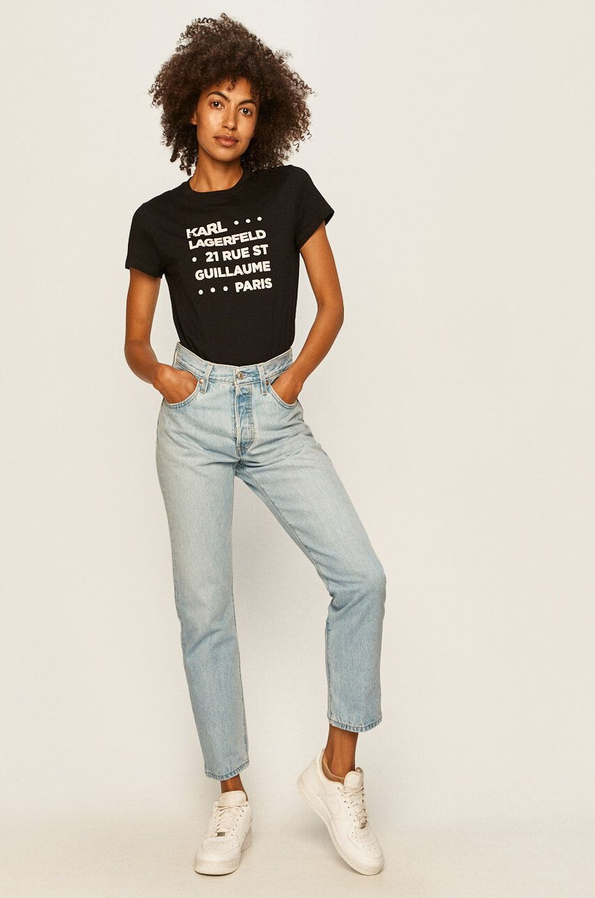 Levi's jeanși 501 Crop 36200.0124-MedIndigo - Pled.ro