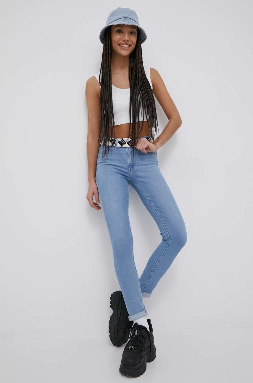 Levi's jeansi 711 femei medium waist - Pled.ro