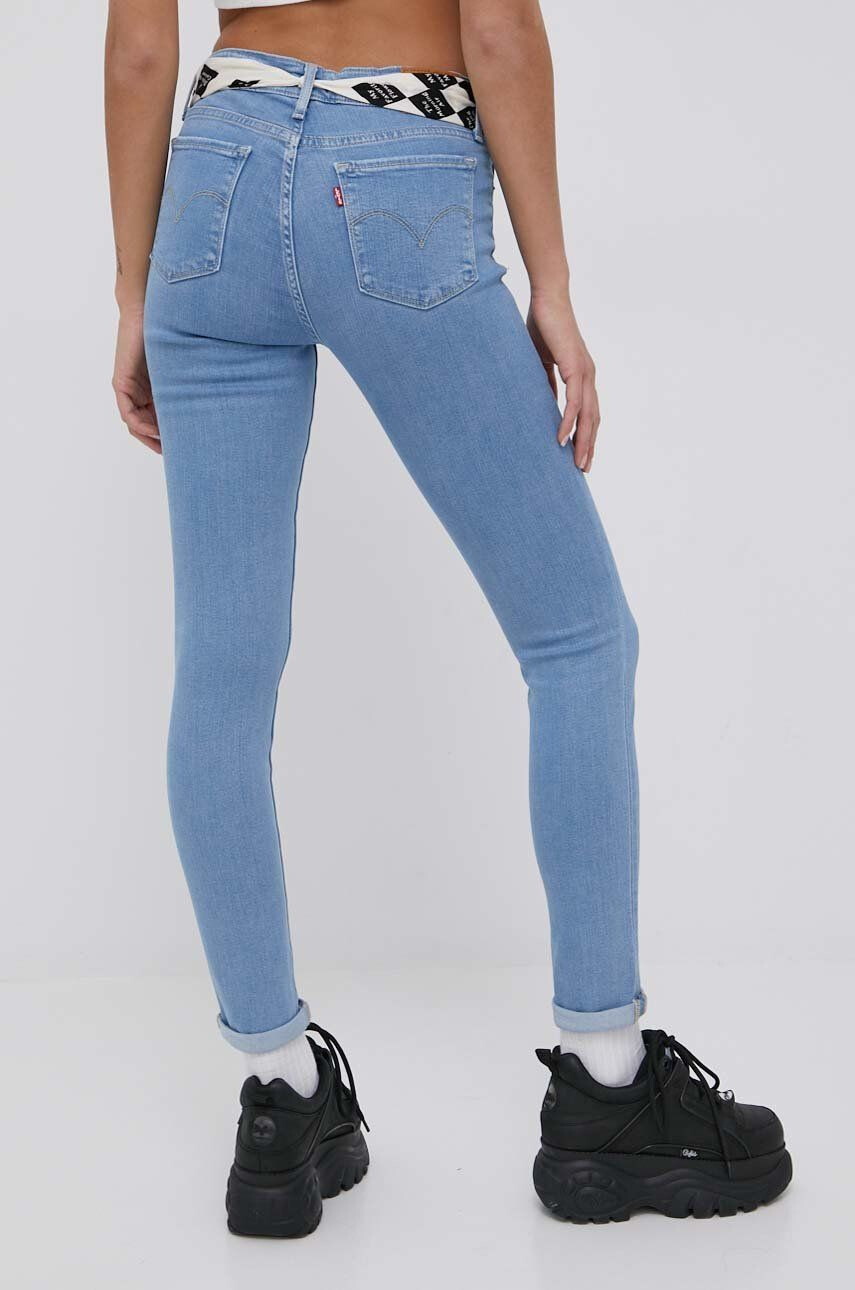 Levi's jeansi 711 femei medium waist - Pled.ro