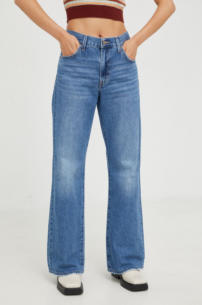 Levi's jeansi Baggy Boot femei high waist - Pled.ro