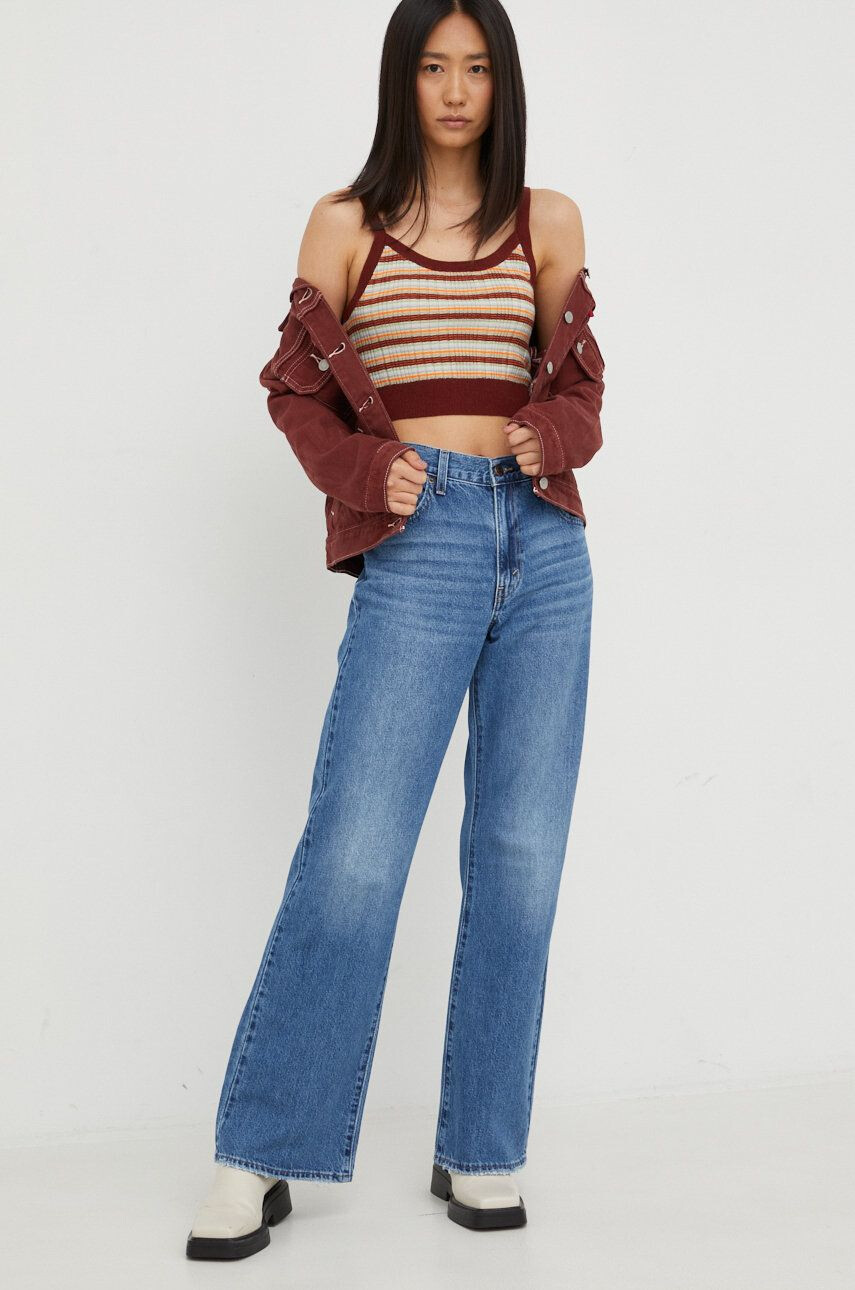 Levi's jeansi Baggy Boot femei high waist - Pled.ro