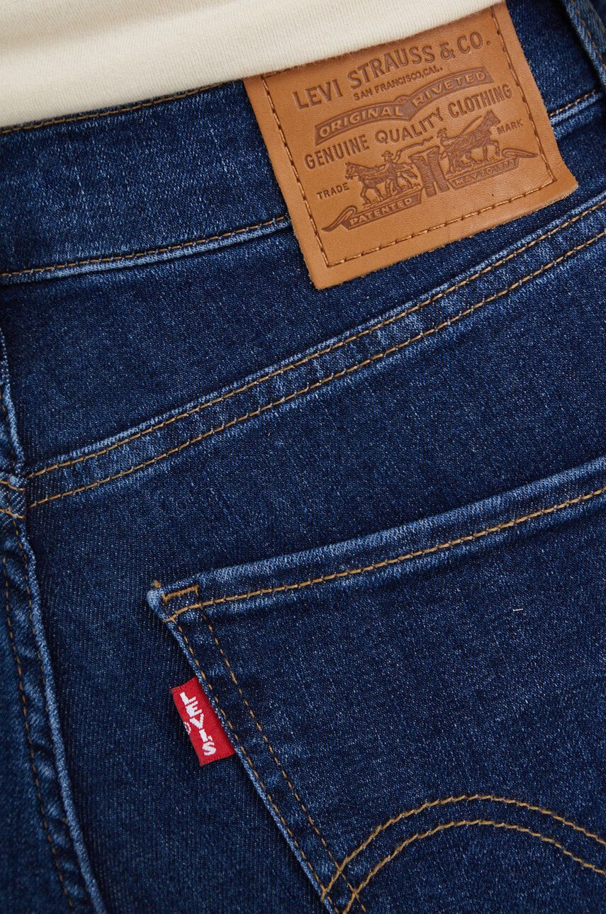 Levi's Jeans Mile High Super Skinny femei high waist 22791.0211-DarkIndig - Pled.ro