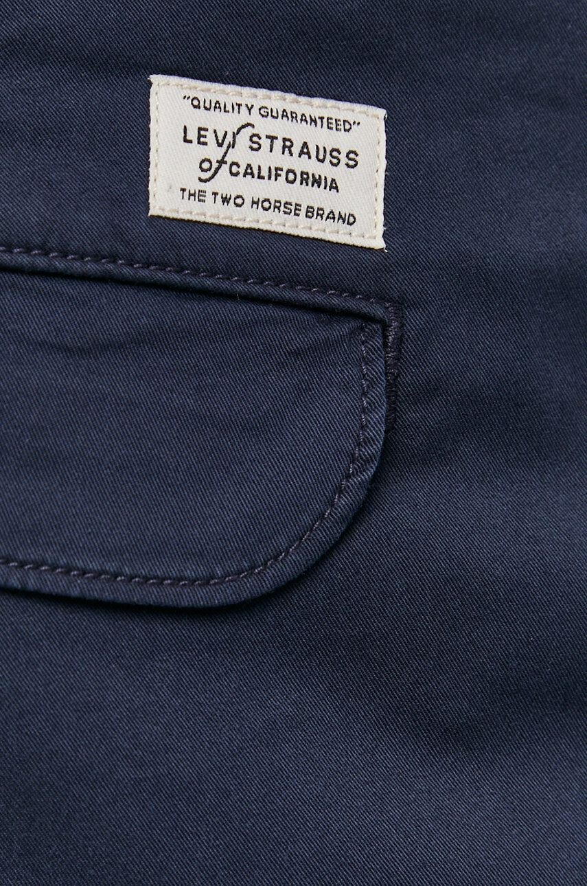 Levi's Pantaloni bărbați culoarea albastru marin cu fason chinos - Pled.ro