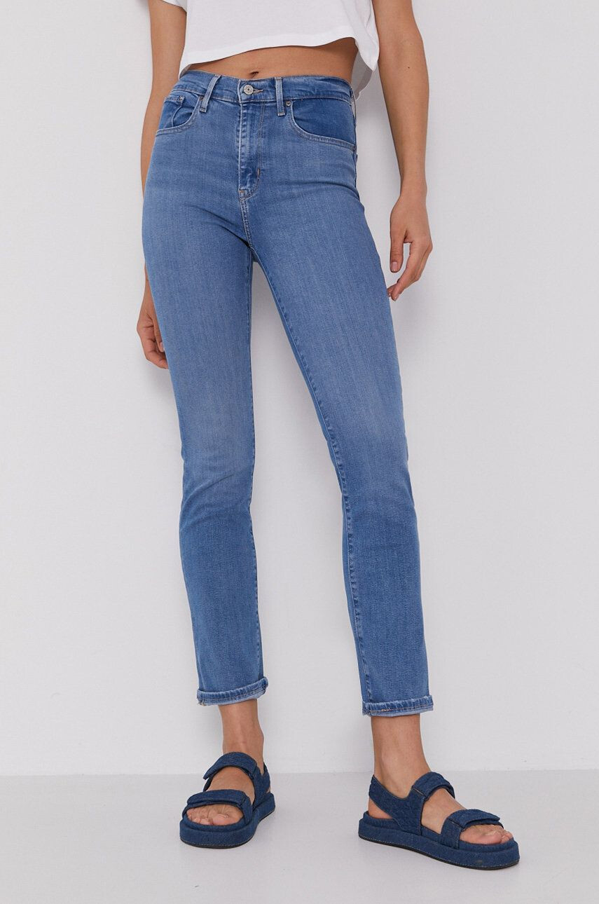 Levi's Pantaloni femei high waist - Pled.ro