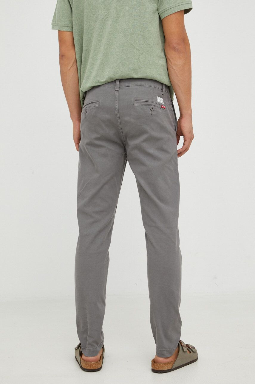 Levi's pantaloni barbati culoarea gri cu fason chinos - Pled.ro