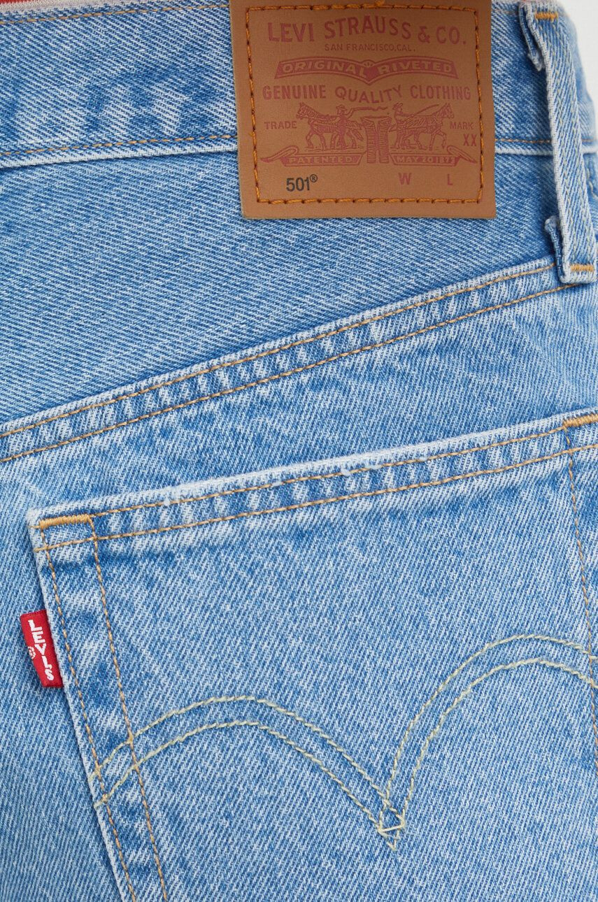 Levi's pantaloni scurti jeans 501 Original - Pled.ro