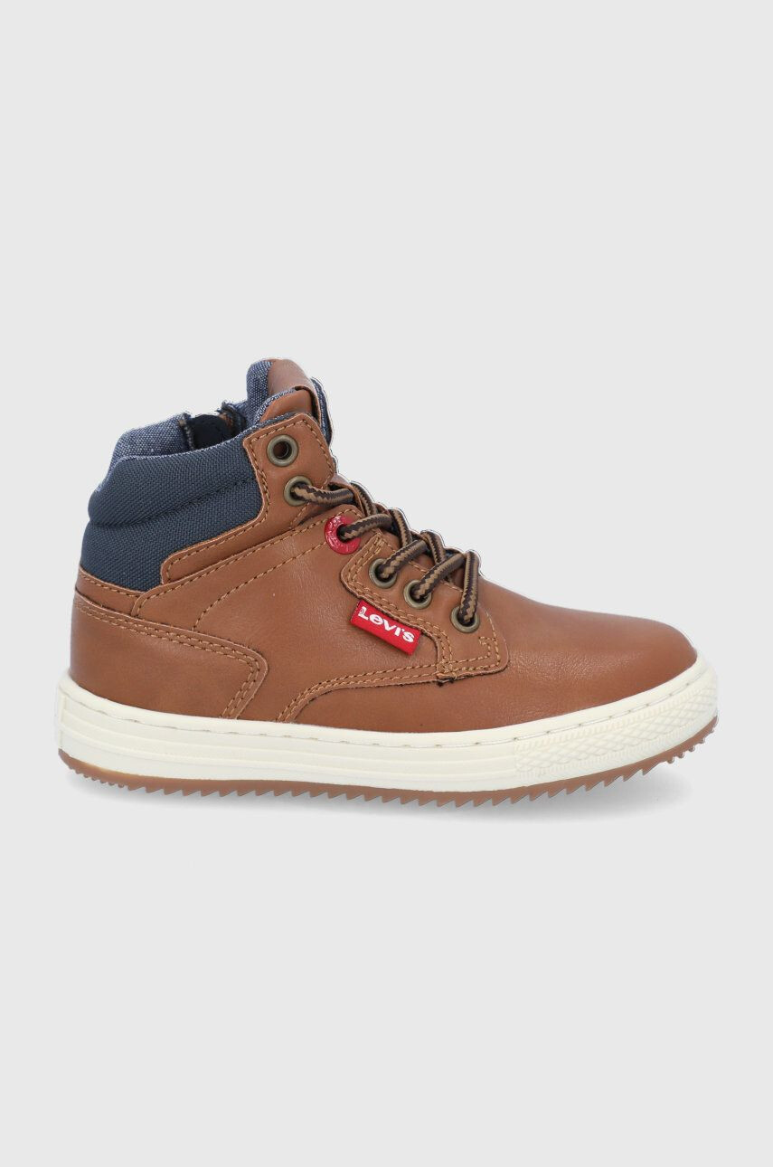 Levi's Pantofi copii culoarea maro - Pled.ro