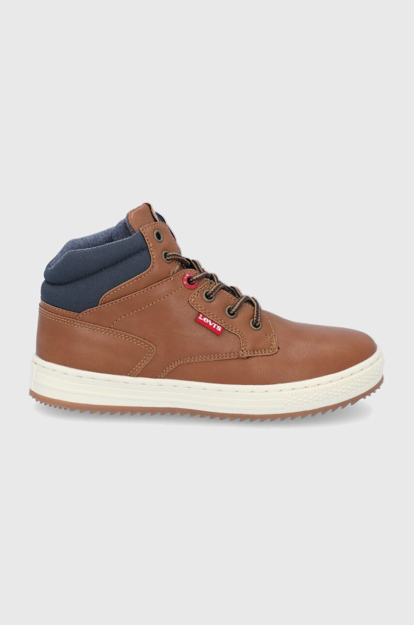 Levi's Pantofi copii culoarea maro - Pled.ro