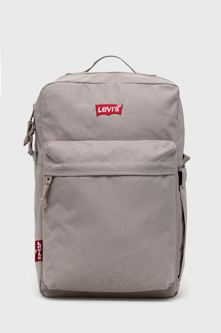 Levi's rucsac culoarea bej mare neted - Pled.ro