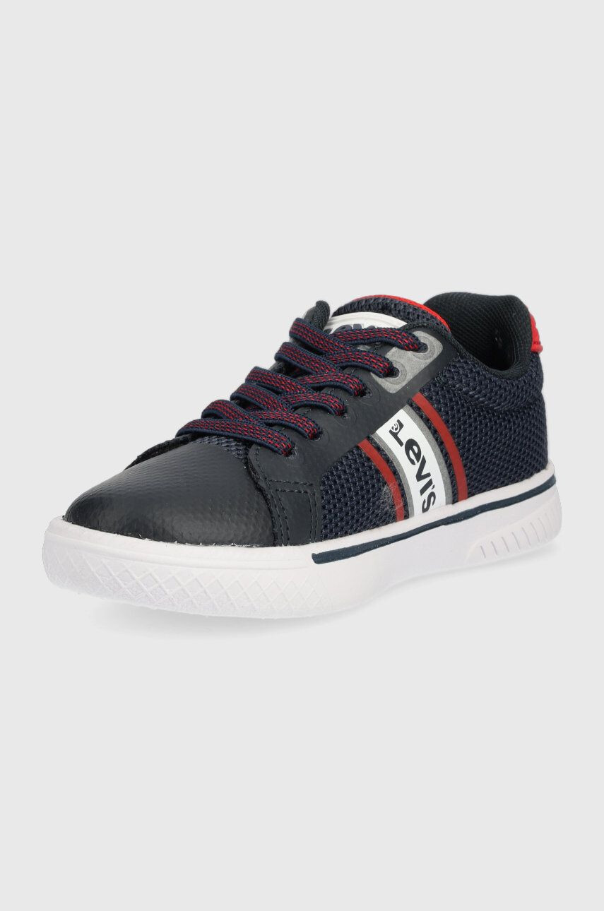 Levi's sneakers pentru copii culoarea albastru marin - Pled.ro