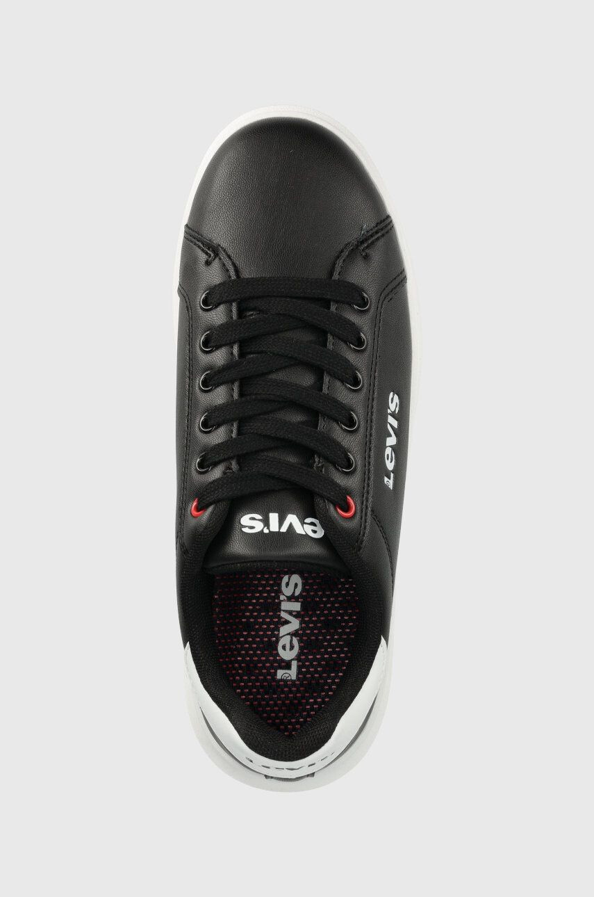 Levi's sneakers pentru copii culoarea negru - Pled.ro