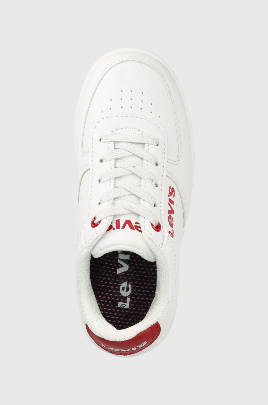 Levi's sneakers pentru copii culoarea alb - Pled.ro