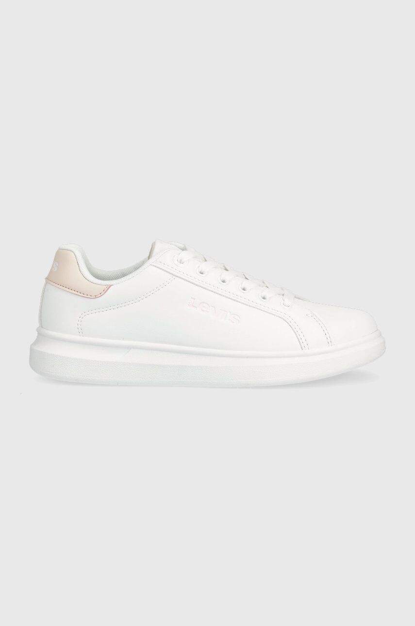 Levi's sneakers pentru copii culoarea alb - Pled.ro