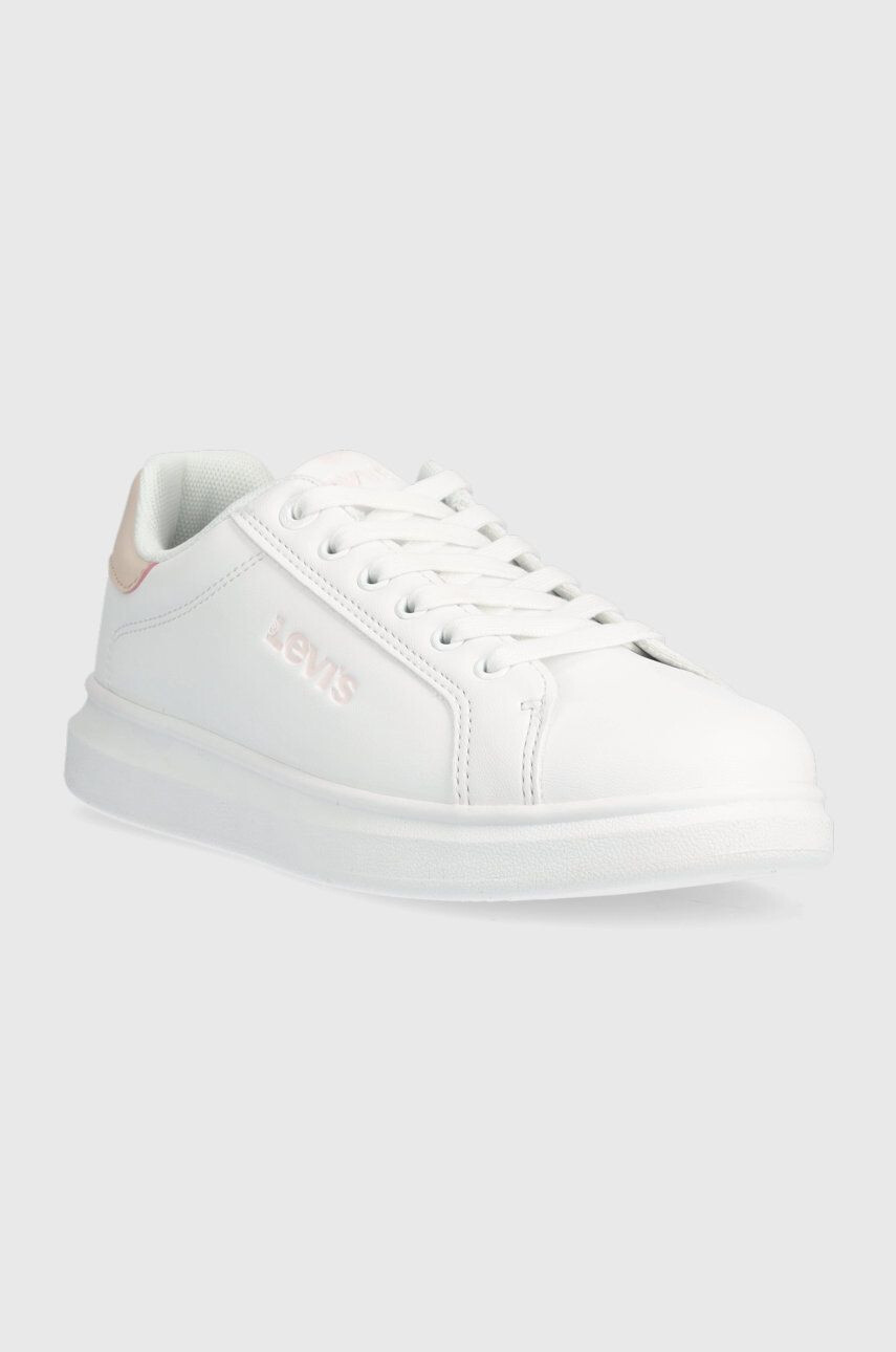 Levi's sneakers pentru copii culoarea alb - Pled.ro