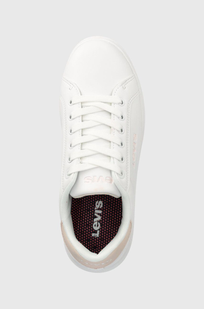 Levi's sneakers pentru copii culoarea alb - Pled.ro