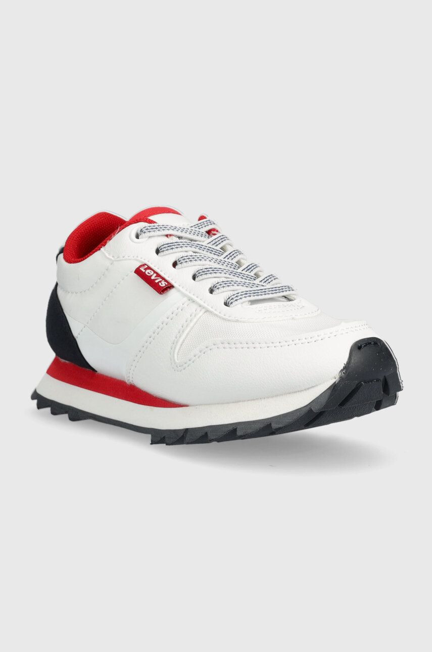 Levi's sneakers pentru copii culoarea alb - Pled.ro