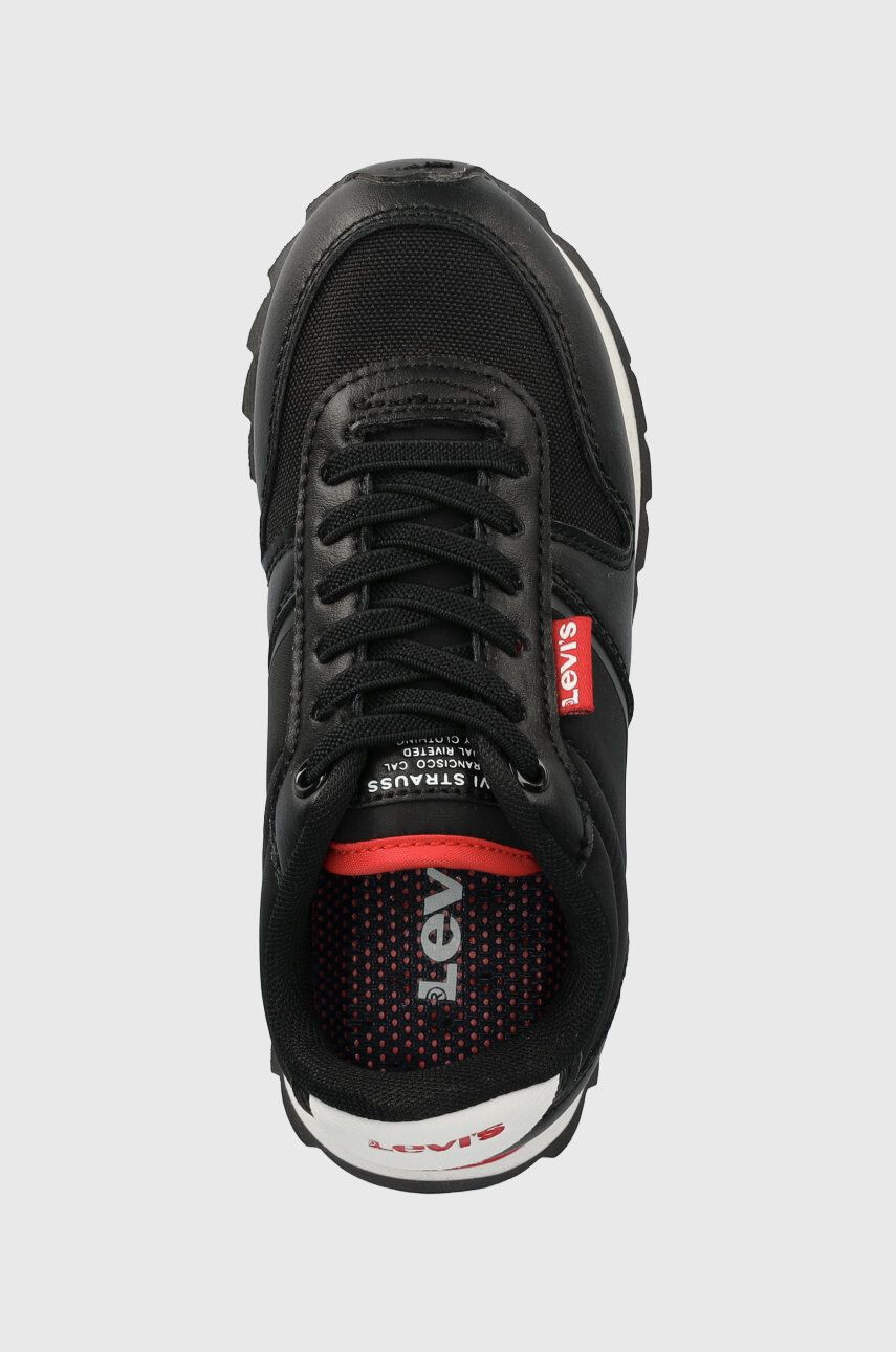 Levi's sneakers pentru copii culoarea negru - Pled.ro