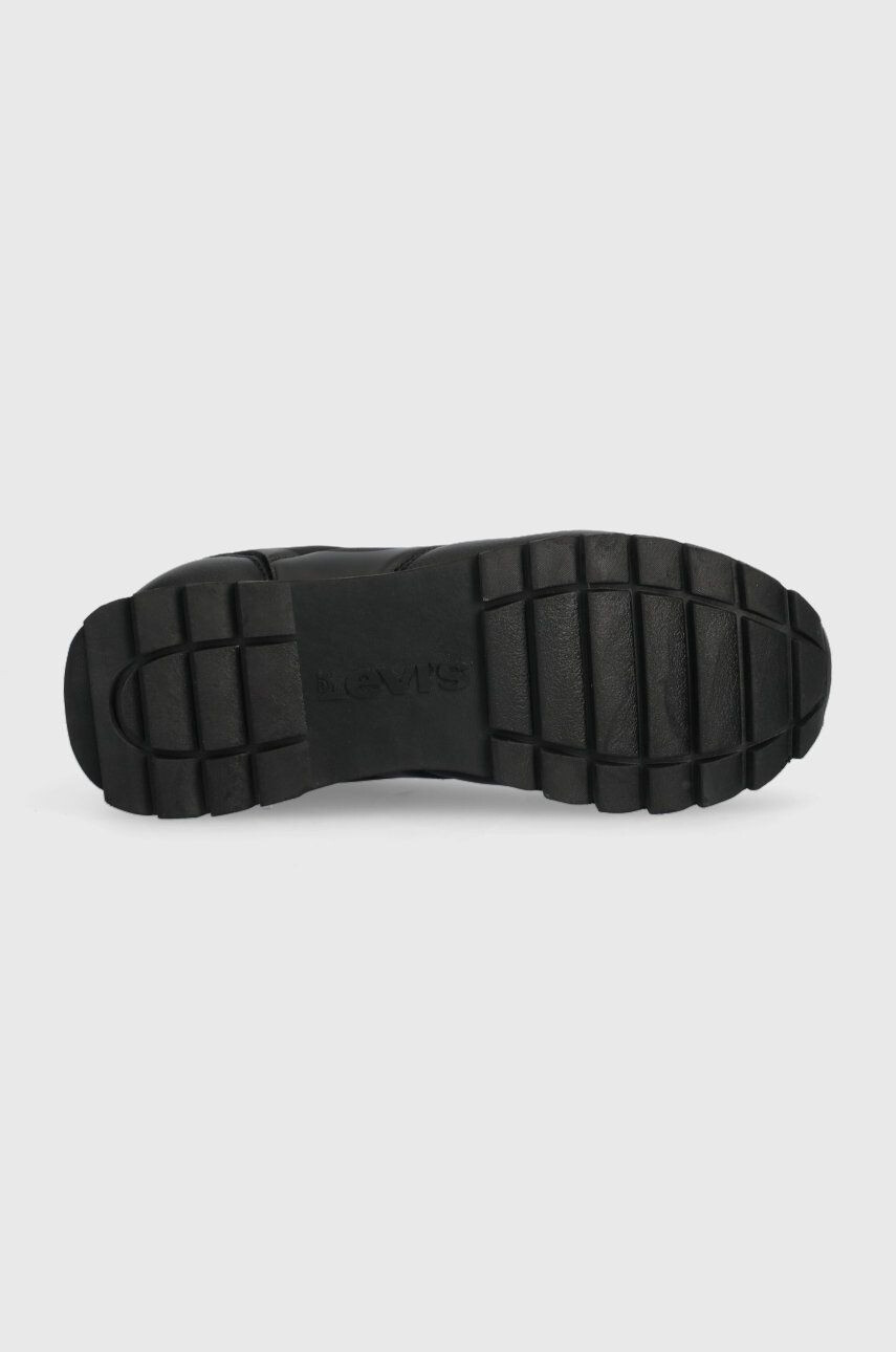 Levi's sneakers pentru copii culoarea negru - Pled.ro