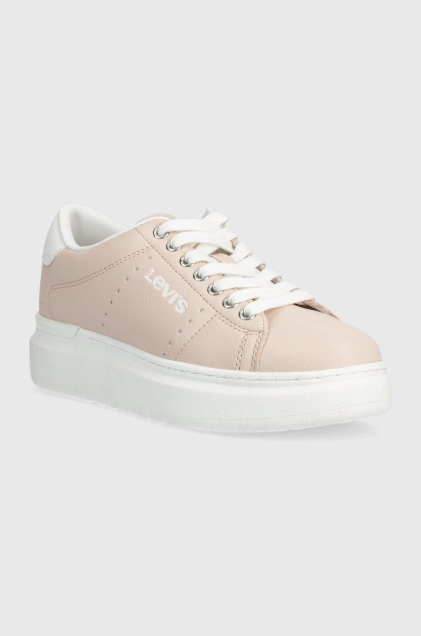 Levi's sneakers pentru copii culoarea roz - Pled.ro