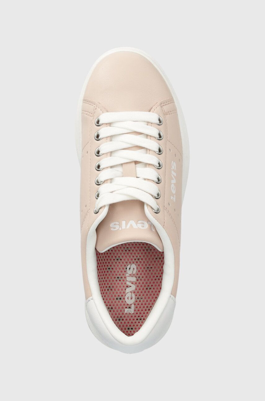 Levi's sneakers pentru copii culoarea roz - Pled.ro