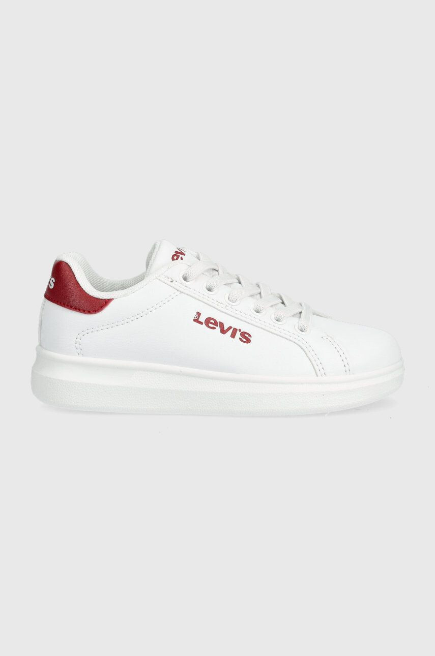 Levi's sneakers pentru copii culoarea alb - Pled.ro