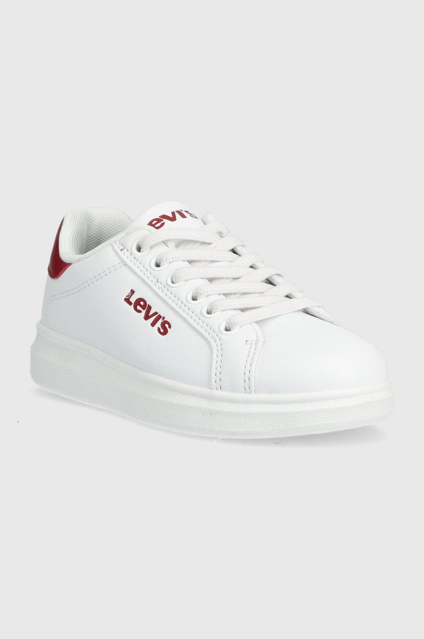 Levi's sneakers pentru copii culoarea alb - Pled.ro