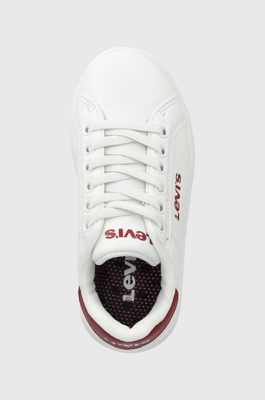 Levi's sneakers pentru copii culoarea alb - Pled.ro