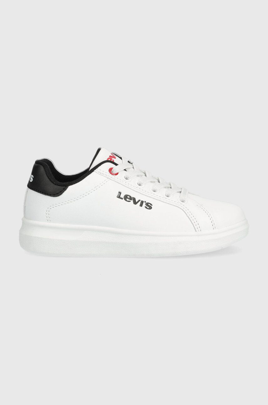 Levi's sneakers pentru copii culoarea alb - Pled.ro