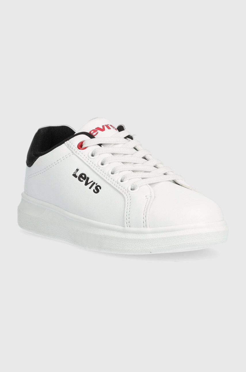 Levi's sneakers pentru copii culoarea alb - Pled.ro