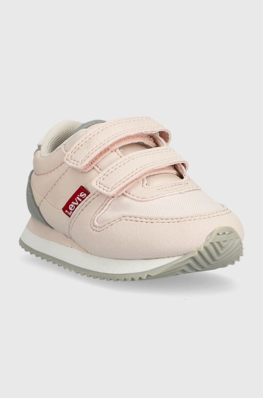 Levi's sneakers pentru copii culoarea roz - Pled.ro