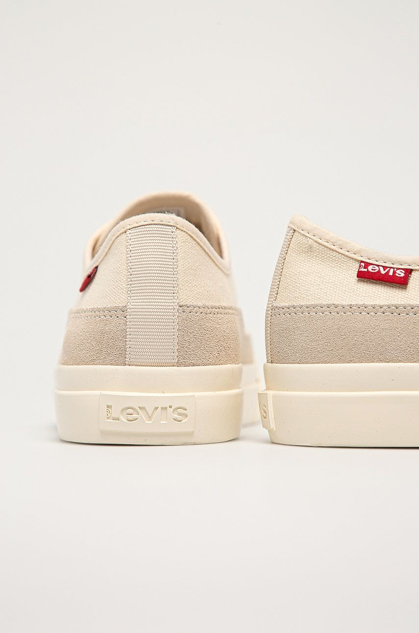 Levi's tenisi barbati culoarea alb - Pled.ro