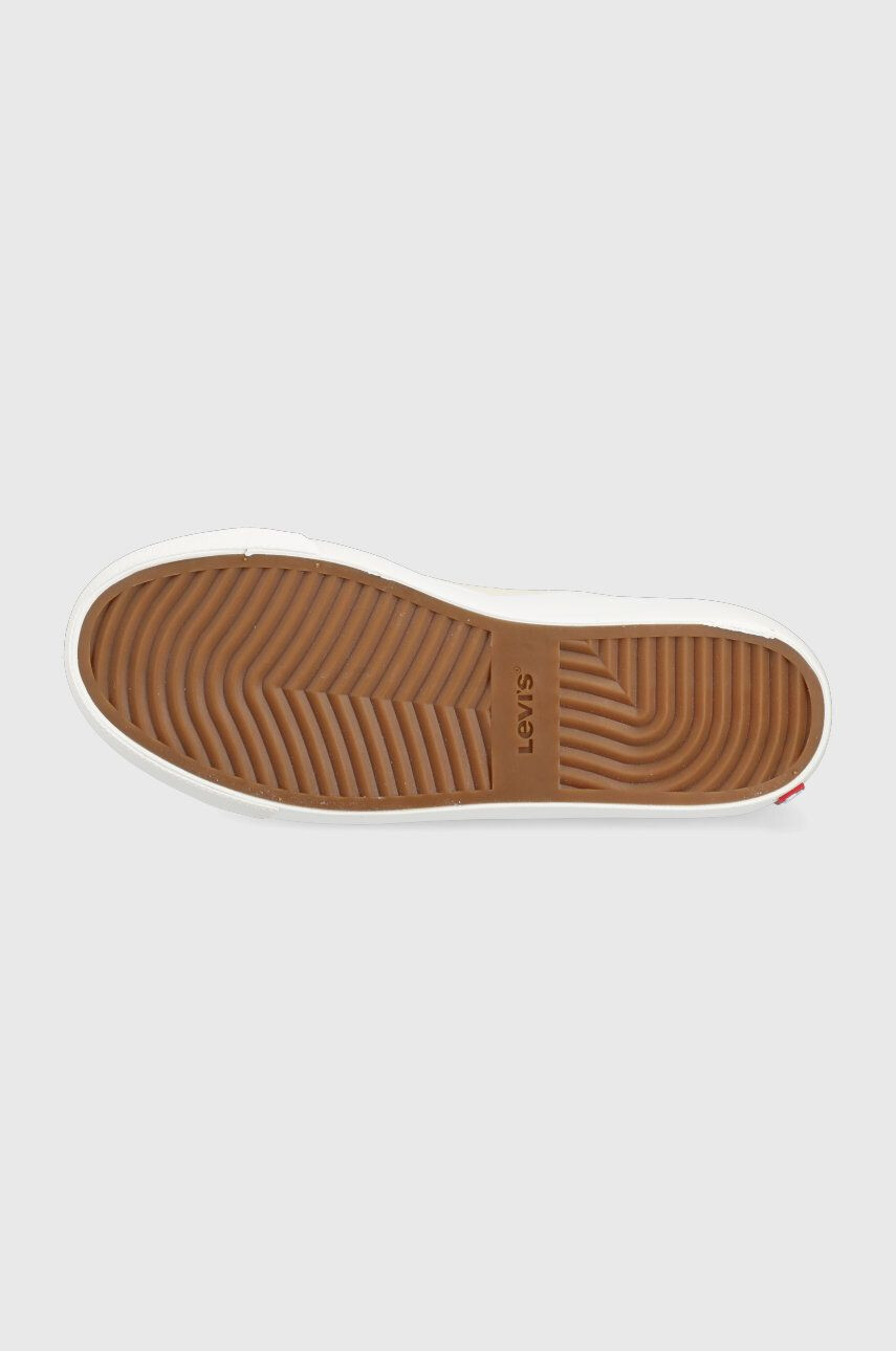 Levi's tenisi Ls1 Low barbati culoarea bej - Pled.ro