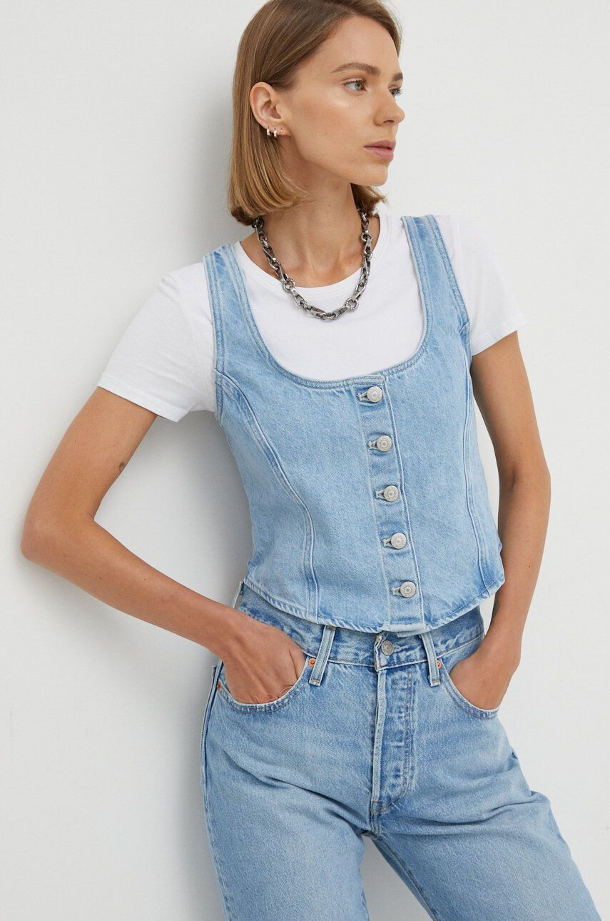 Levi's top din denim - Pled.ro