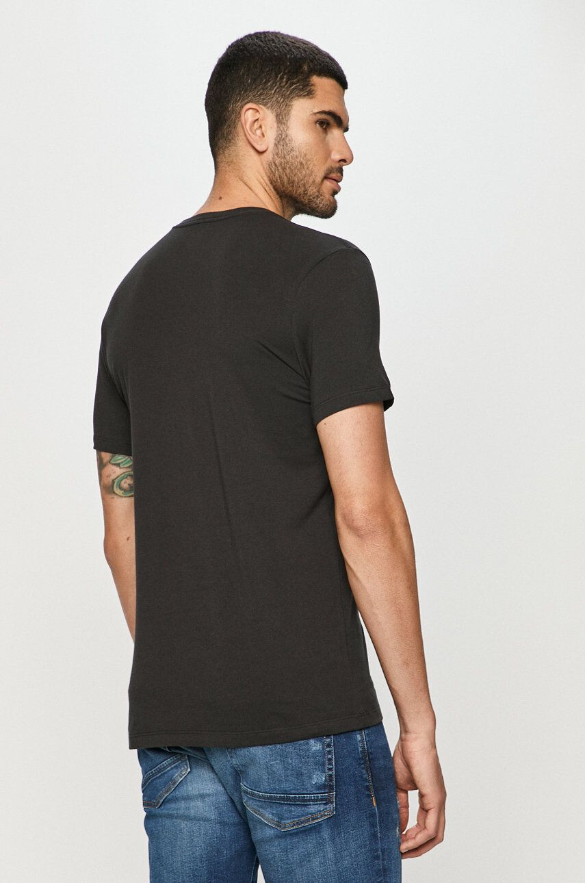 Levi's tricou (2-pack) 37152.0003-jetblack - Pled.ro