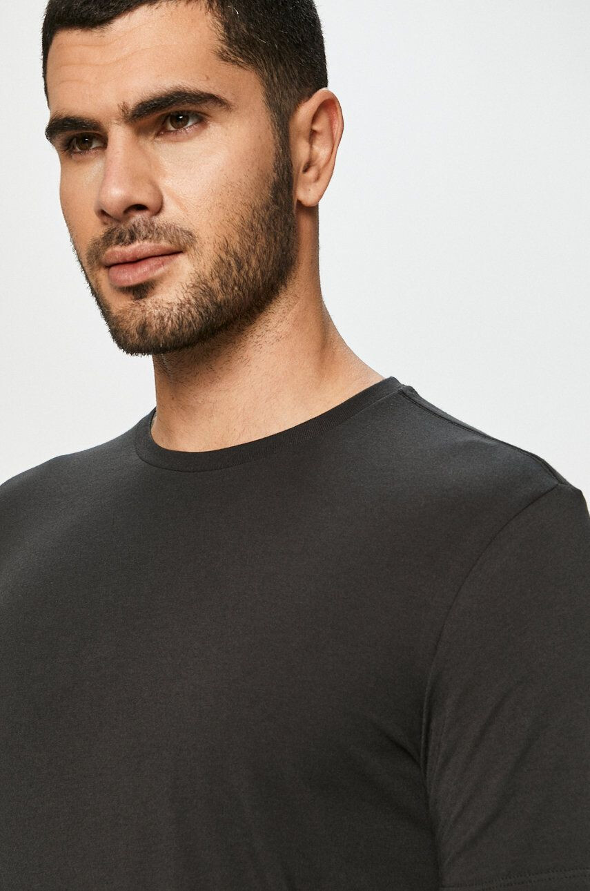 Levi's tricou (2-pack) 37152.0003-jetblack - Pled.ro