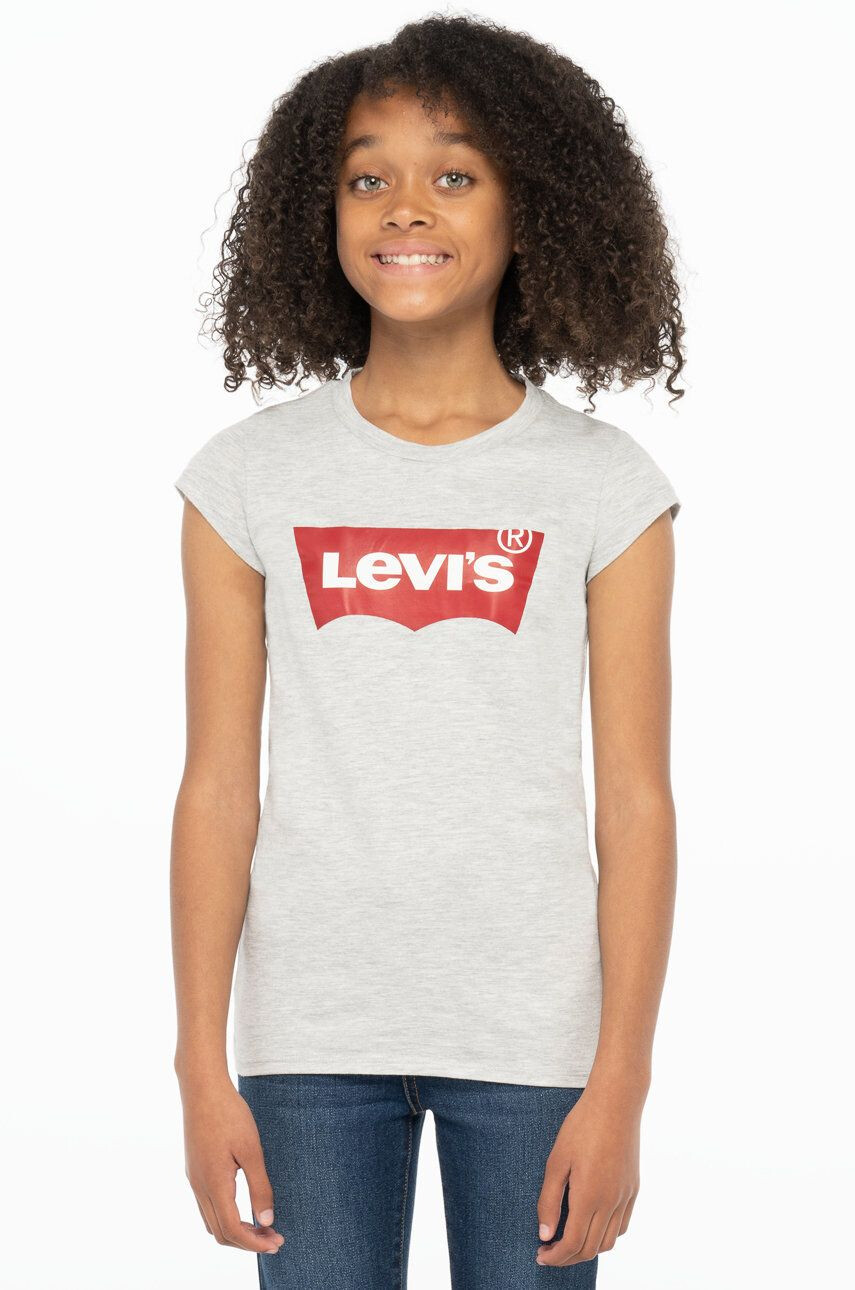 Levi's tricou copii culoarea albastru marin cu imprimeu - Pled.ro