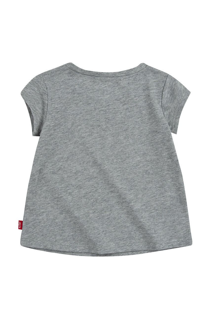 Levi's Tricou copii culoarea gri - Pled.ro