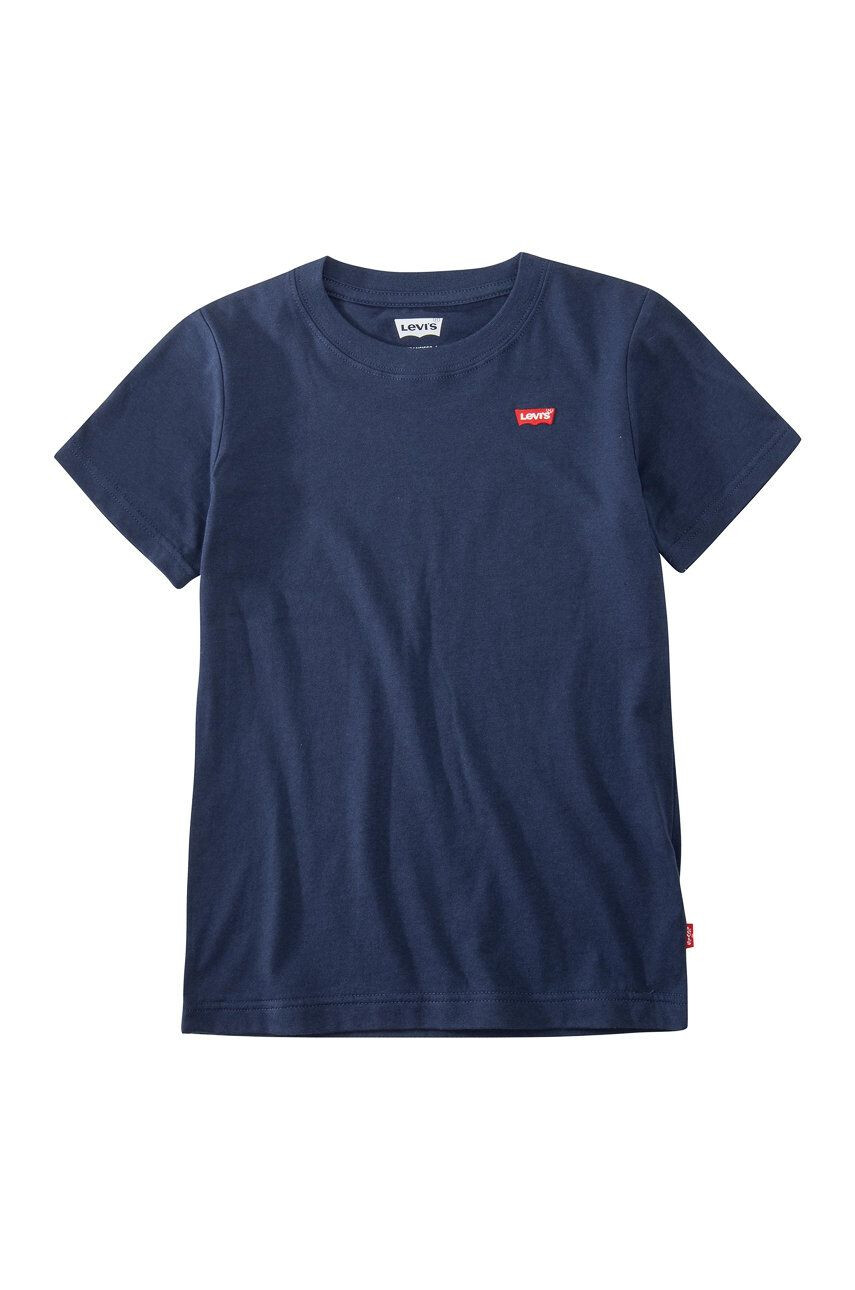 Levi's Tricou copii culoarea albastru marin material neted - Pled.ro