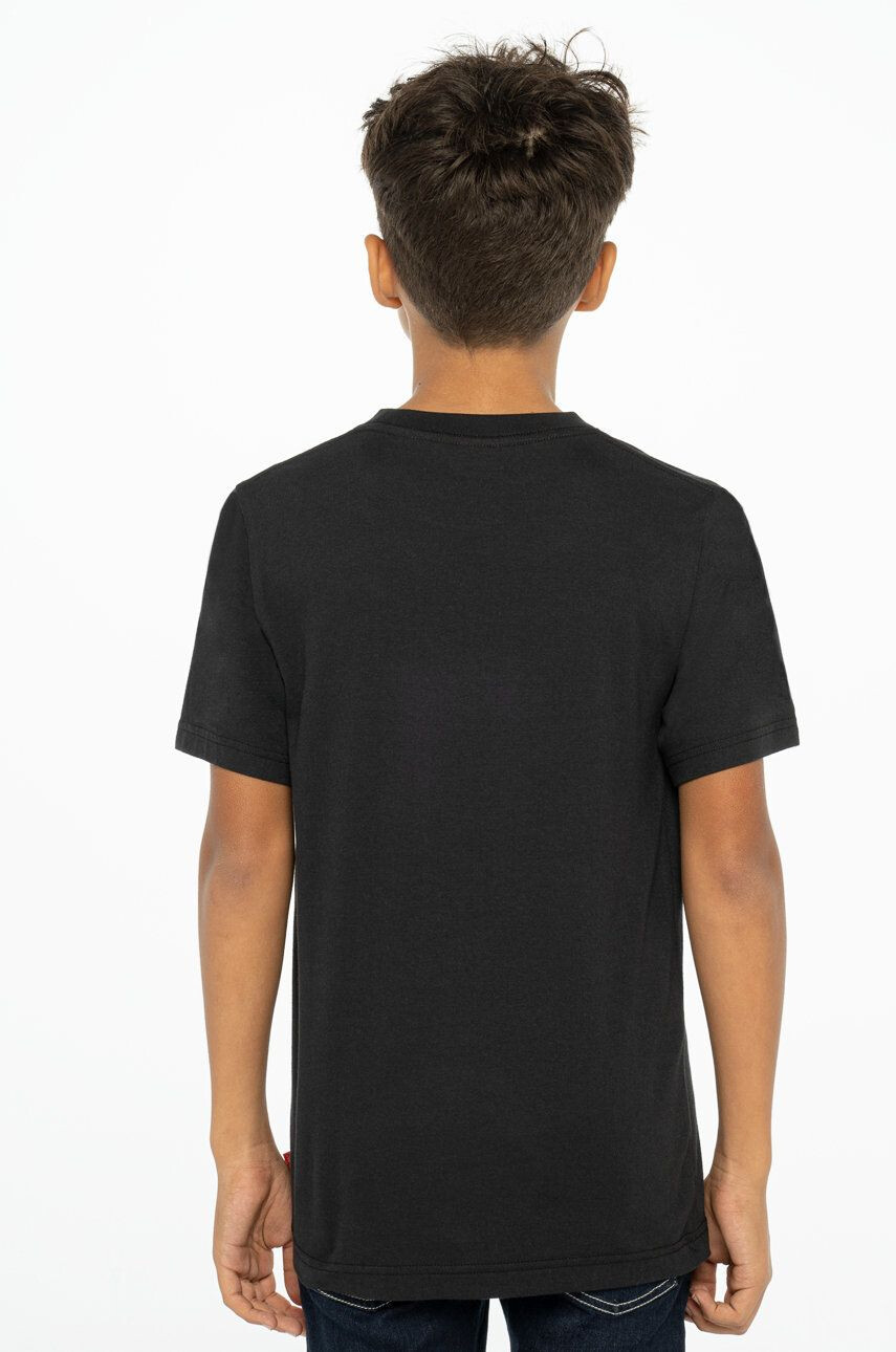 Levi's Tricou copii culoarea negru cu imprimeu - Pled.ro