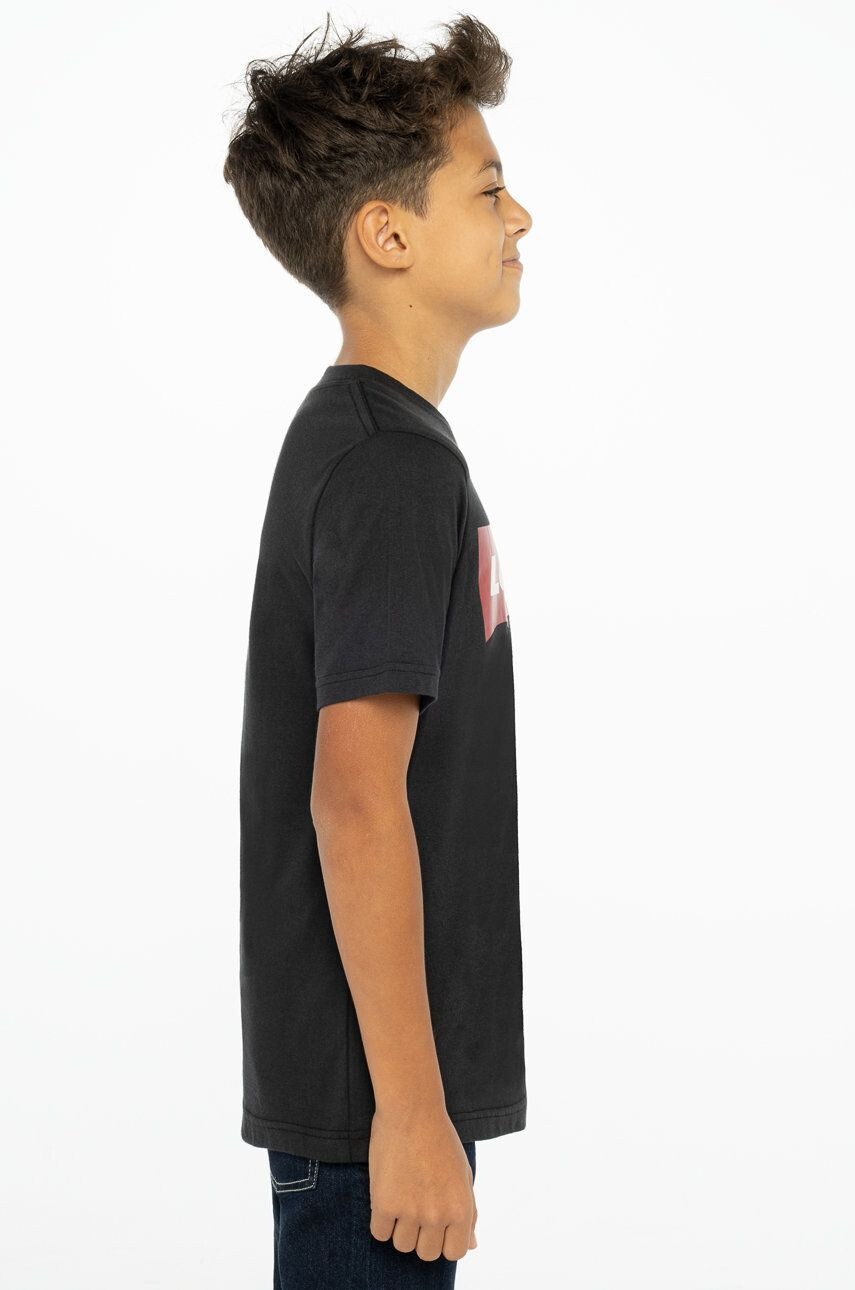 Levi's Tricou copii culoarea negru cu imprimeu - Pled.ro